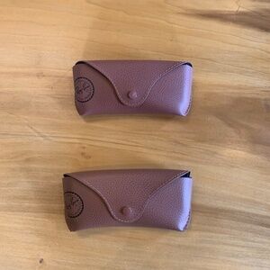 Leather Ray-Ban cases